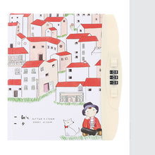 Load image into Gallery viewer, Children'S Codebook With Lock Notebook Cartoon Student Diary Book Korean Version Small And Cute Note