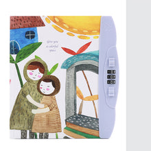 Load image into Gallery viewer, Children'S Codebook With Lock Notebook Cartoon Student Diary Book Korean Version Small And Cute Note