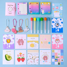 Load image into Gallery viewer, Student Portable Notepad Portable Stationery Diy Hand Ledger Gift