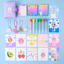 Load image into Gallery viewer, Student Portable Notepad Portable Stationery Diy Hand Ledger Gift