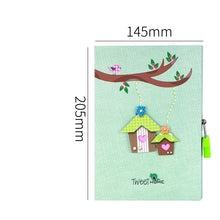 Load image into Gallery viewer, Primary School Student Code Book With Lock Diary Book Reward Gift Prize Boxed Girl Heart Cute Small Notebook