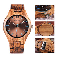 Load image into Gallery viewer, Bamboo Wood Watch