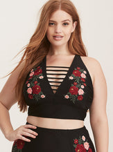 Load image into Gallery viewer, European and American plus fertilizer plus high waist swimsuit fat lady plus size bikini