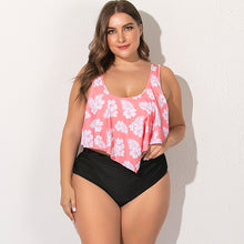Load image into Gallery viewer, Fat woman plus fat split swimsuit