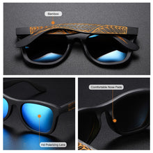 Load image into Gallery viewer, Retro Bamboo Wooden Fashion Men'S Sunglasses