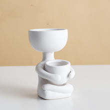 Load image into Gallery viewer, Balcony Ceramic Balcony Layout Nordic Flower Pots