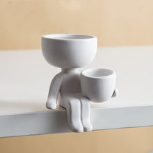 Load image into Gallery viewer, Balcony Ceramic Balcony Layout Nordic Flower Pots