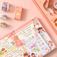 Load image into Gallery viewer, Net Celebrity Hand Account Material Basic Gift Box Small Cloud Hand Account Sticker Student