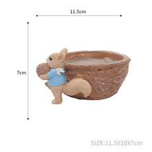 Load image into Gallery viewer, Creative Pastoral Resin Micro Landscape Potted Plants