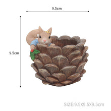 Load image into Gallery viewer, Creative Pastoral Resin Micro Landscape Potted Plants