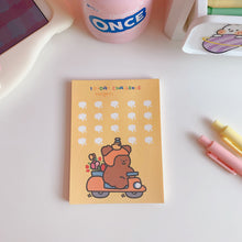 Load image into Gallery viewer, Kawaii Bear Memo Pads Note Paper Daily To Do It Check