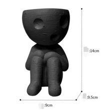 Load image into Gallery viewer, Nordic Creative Cute Tree Man Pot Ceramic Little People Body Flower Pots Home Office Ornaments Cartoon Succulent Plants Potted