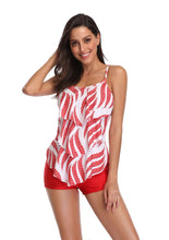 Load image into Gallery viewer, Sexy Printed High-waist Bikini,Ruffled Swimsuit Women Bikini