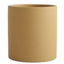 Load image into Gallery viewer, Nordic Industrial Style Colorful Ceramic Flowerpot Succulent Planter Green Plants Cylindrical Shape Flower Pot With Hole Tray
