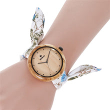 Load image into Gallery viewer, New Style Canvas Strap Wood Watch