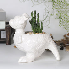 Load image into Gallery viewer, Cartoon Animal Dinosaur Succulents Ceramic Flower Pot