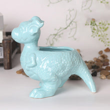 Load image into Gallery viewer, Cartoon Animal Dinosaur Succulents Ceramic Flower Pot