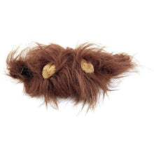 Load image into Gallery viewer, Funny Pet Hat For Small Dogs Cats Hat Emulation Lion Hair Mane Ears Head Cap Scarf Pet Halloween Festival Costume