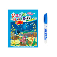 Load image into Gallery viewer, Children's creative magic magic water painting book