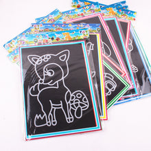 Load image into Gallery viewer, DIY scratch drawing scratch paper