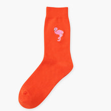 Load image into Gallery viewer, Vintage embroidered long cotton socks