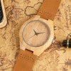 Load image into Gallery viewer, Bamboo Analog Quartz Nature Wood Wrist Watch