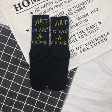 Load image into Gallery viewer, Cotton Comfortable English Socks