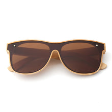 Load image into Gallery viewer, Unisex Full Bamboo Frame Polarized Sunglasses UV400