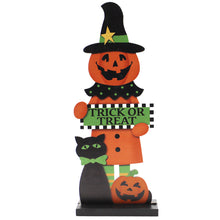 Load image into Gallery viewer, Halloween Pumpkin Man Witch Home Table Decoration