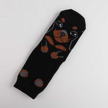 Load image into Gallery viewer, Cute cartoon dog expression female socks