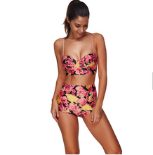 Load image into Gallery viewer, Sling print women's swimsuit