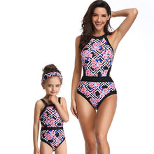 Load image into Gallery viewer, women kids swimsuit
