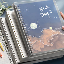 Load image into Gallery viewer, Detachable Loose-leaf Cardboard Notebook