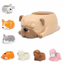 Load image into Gallery viewer, Creative Sleeping Pet Succulent Flower Pot