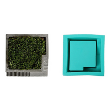 Load image into Gallery viewer, Art flower concrete potted mold ceramic clay plant diy silicone mold