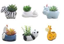 Load image into Gallery viewer, Animal Planter Pot