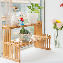 Load image into Gallery viewer, Floor-standing solid wood flower pot stand