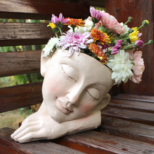 Load image into Gallery viewer, Art Planting Container Home Garden Flower Pot Ornaments