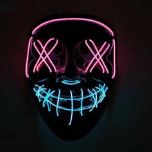 Load image into Gallery viewer, Halloween Led Mask Atmosphere Cheering Props