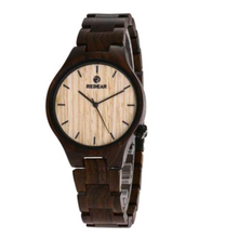 Load image into Gallery viewer, Wooden watch creative ebony watch male