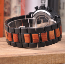 Load image into Gallery viewer, Fashion BOBO BIRD Wooden Watch Quartz Watch