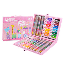 Load image into Gallery viewer, Watercolor pen drawing school supplies
