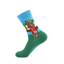 Load image into Gallery viewer, Creative In-tube Skateboard Personality Ladies Cotton Socks