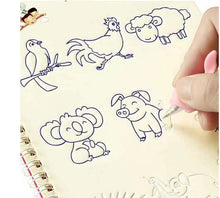 Load image into Gallery viewer, Hard Cover Magic Practice Writing Paste Painting Sketch Book