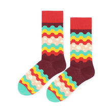 Load image into Gallery viewer, New classic striped socks men's street socks personality skateboard cotton socks