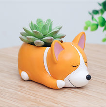 Load image into Gallery viewer, Creative Sleeping Pet Succulent Flower Pot