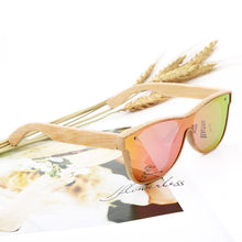 Load image into Gallery viewer, Unisex Full Bamboo Frame Polarized Sunglasses UV400