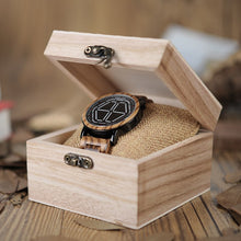 Load image into Gallery viewer, Bamboo LED Display Night Vision Digital Watch
