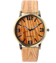 Load image into Gallery viewer, Wood Grain Style Wrist Watch
