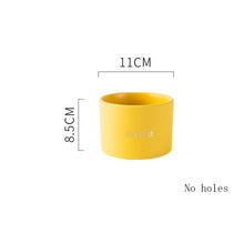 Load image into Gallery viewer, Creative Personality Iron Ceramic Flowerpot